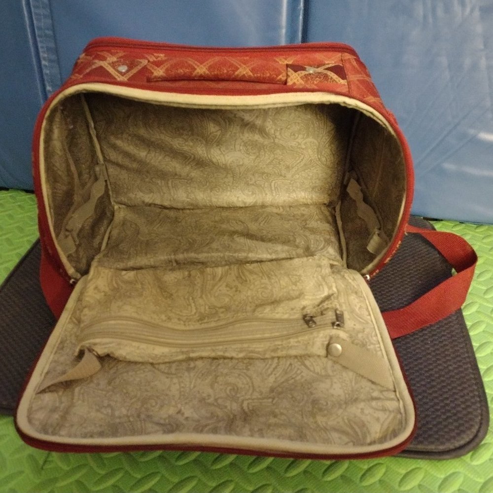 Vintage American Flyer Logo Carry On Travel Tote Bag - NWOT - Picture 5 of 5